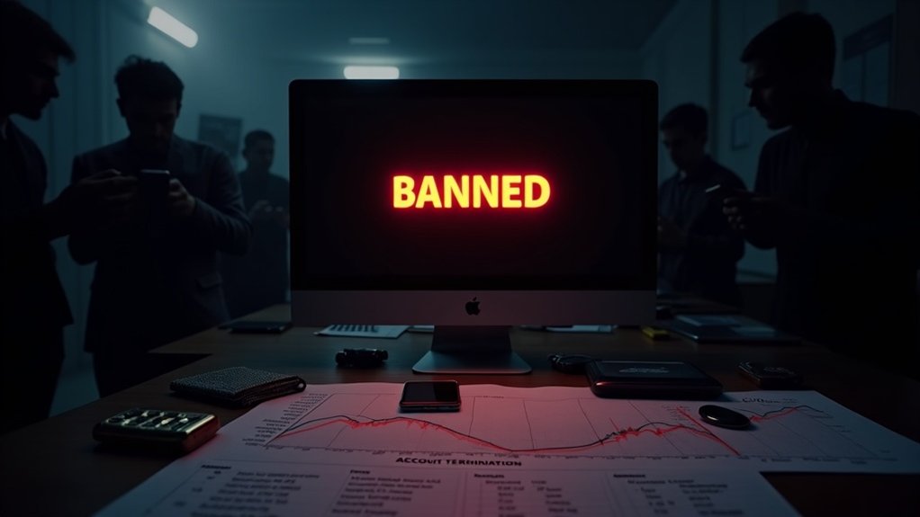 binance wallet account bans