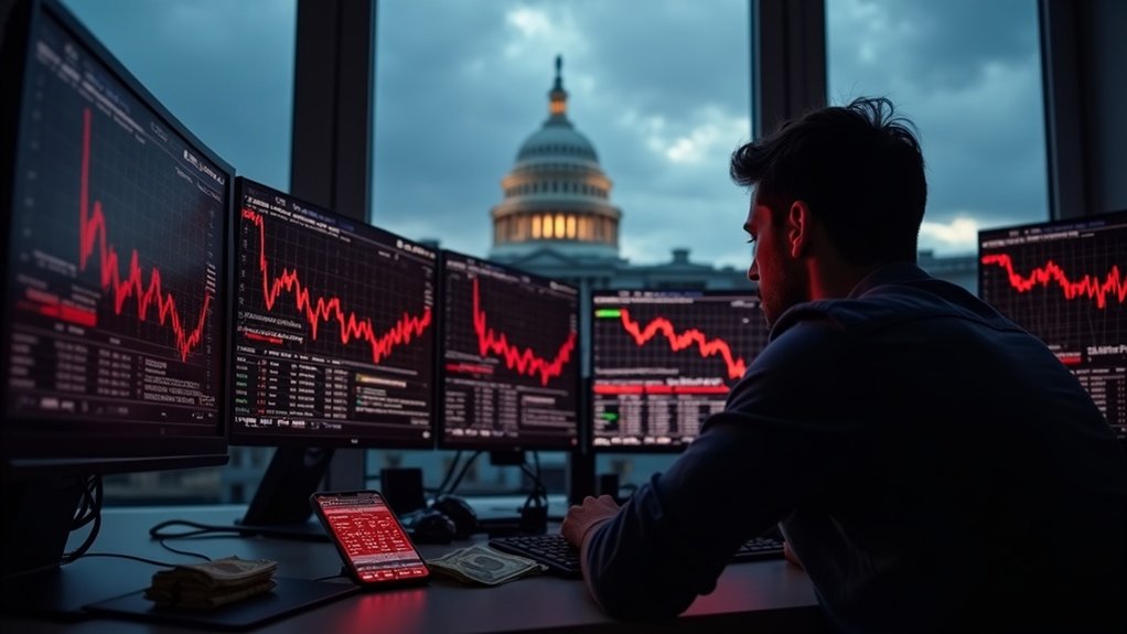 u s shutdown impacts crypto market