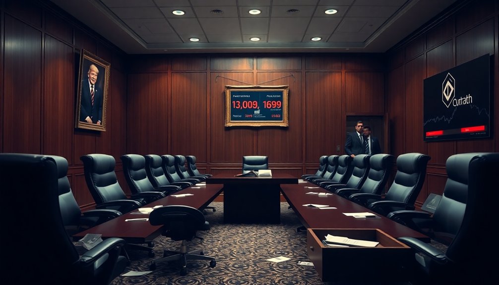 executives removed from crypto firm