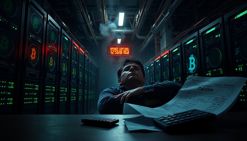 bitcoin miners facing losses