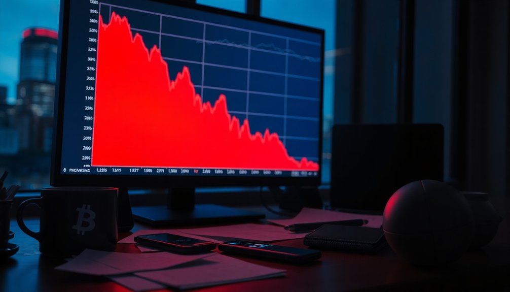 bitcoin price decline continues