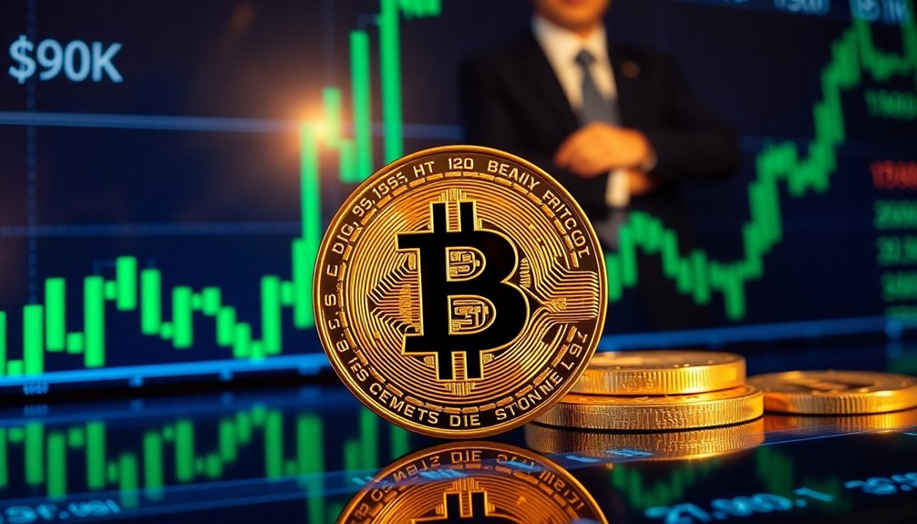 bitcoin surges past 90 000