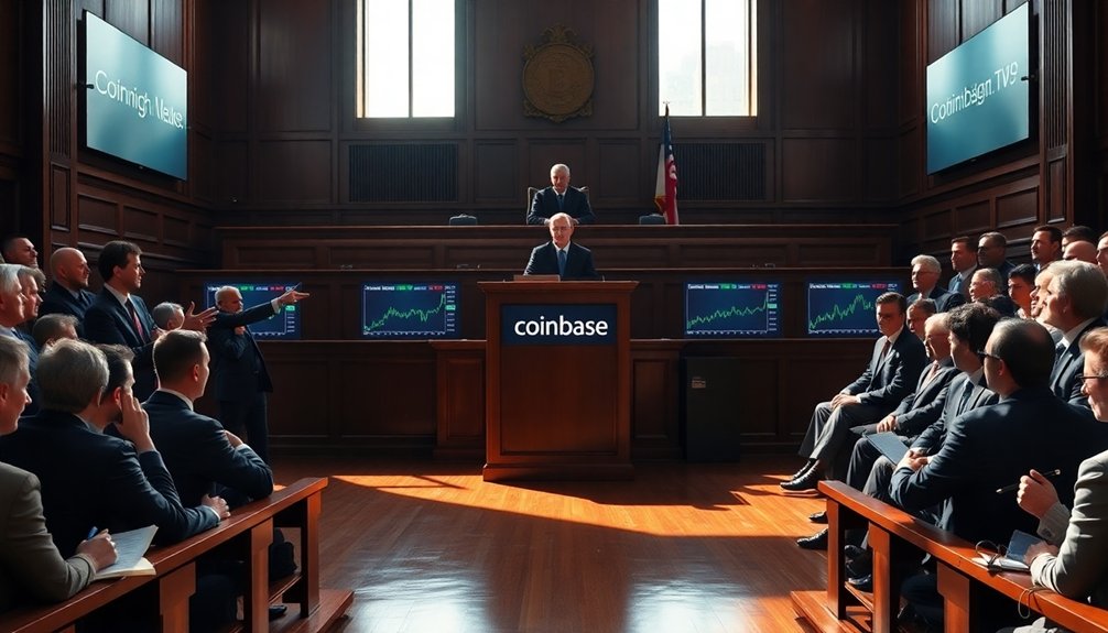 coinbase faces regulatory conflict