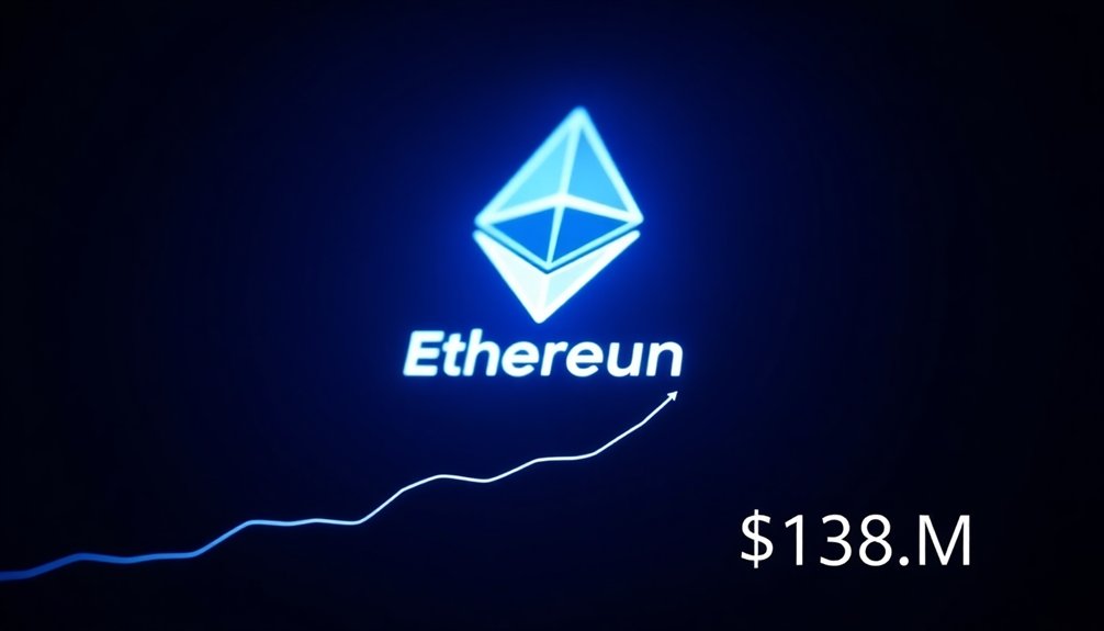 ethereum net inflows surge