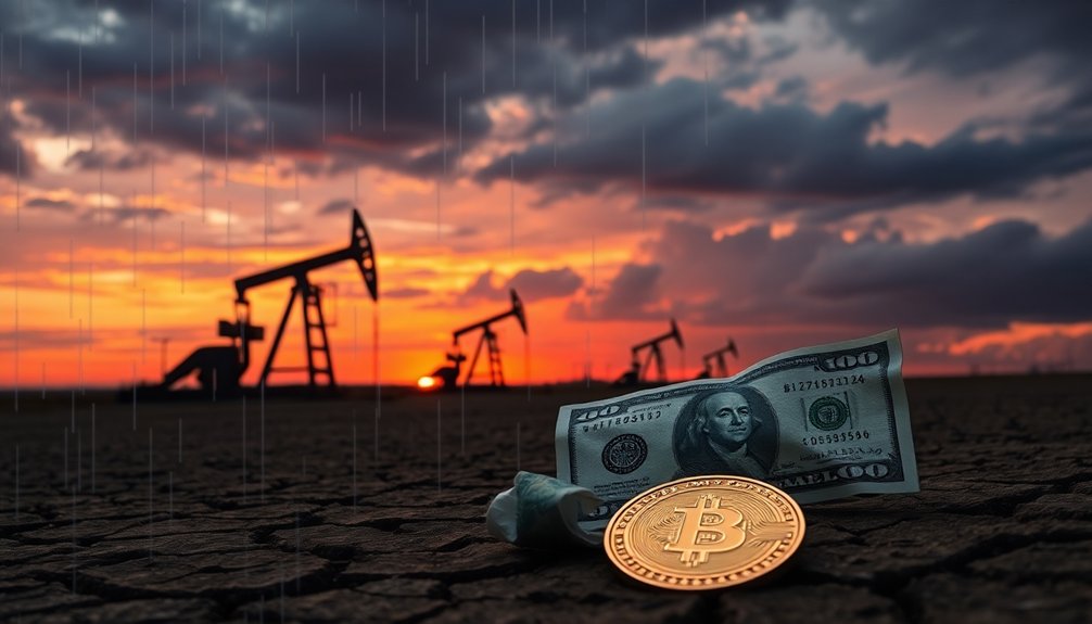 oil price collapse signals risk