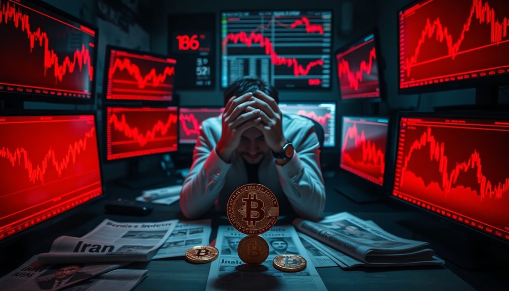 bitcoin price drops sharply