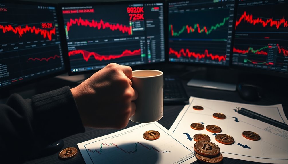 bitcoin price under 92k