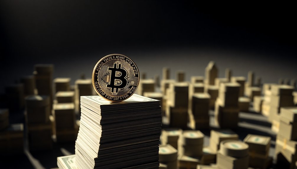 bitcoin s value amid debt