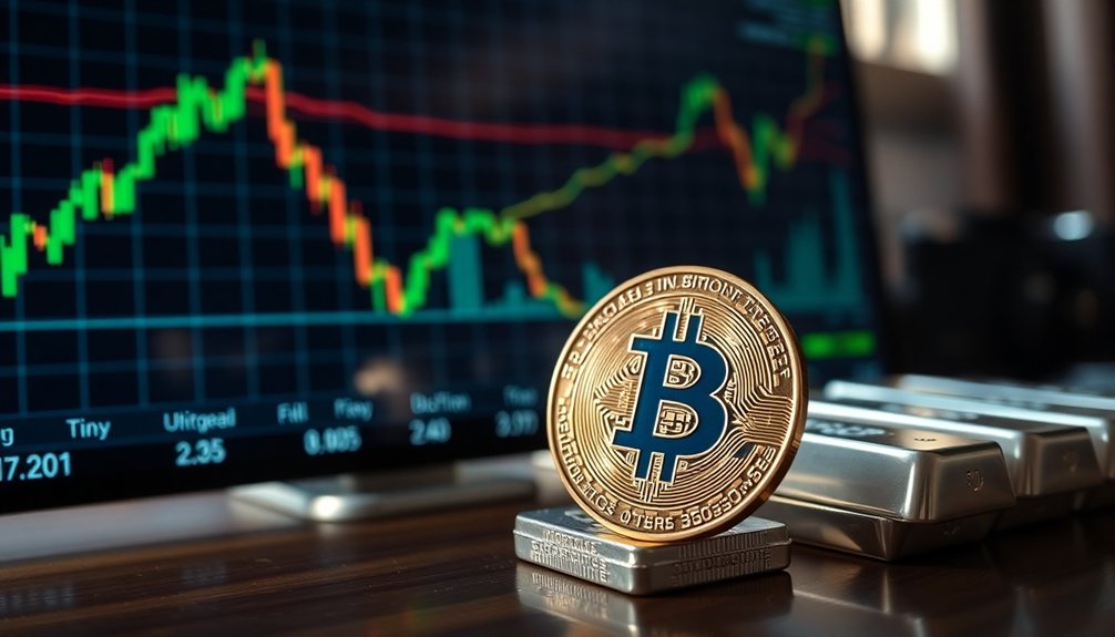 bitcoin stocks silver surge