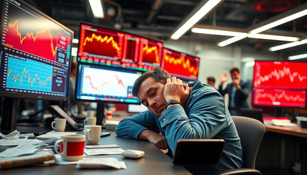 simultaneous market crash occurs