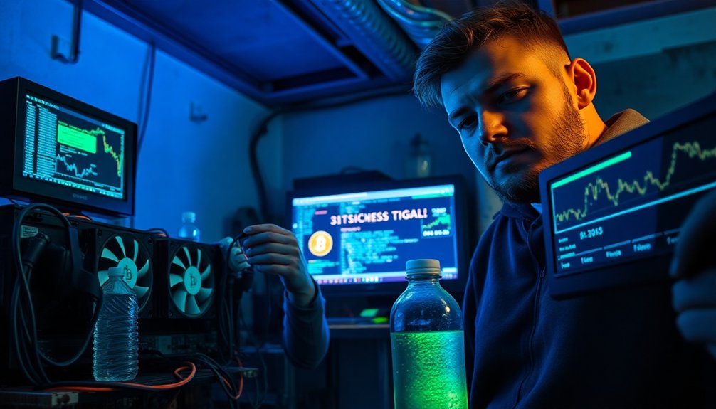 solo miners mine blocks