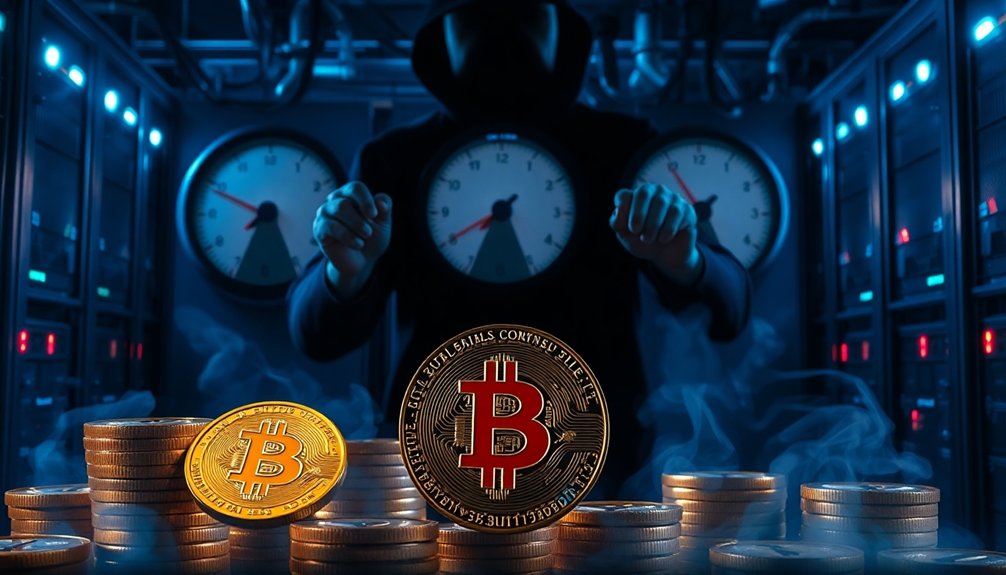 stealthy institutional bitcoin manipulation
