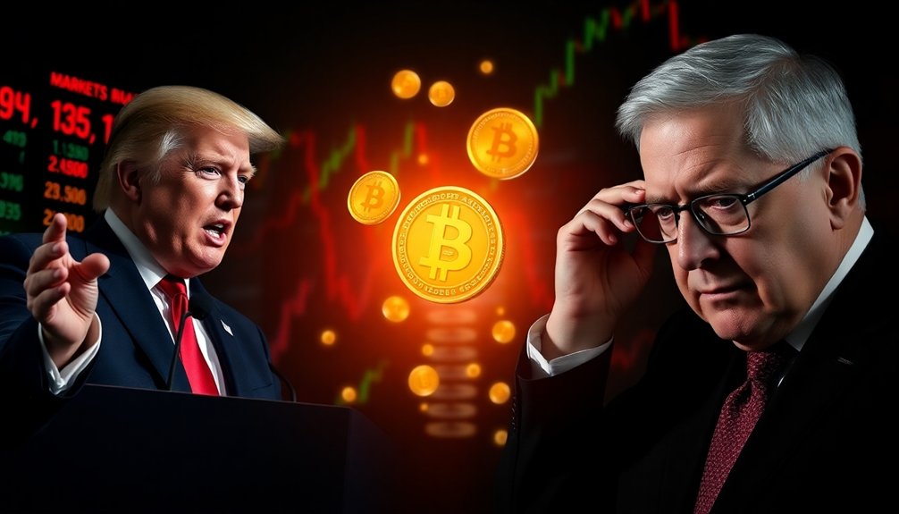 trump and powell conflict