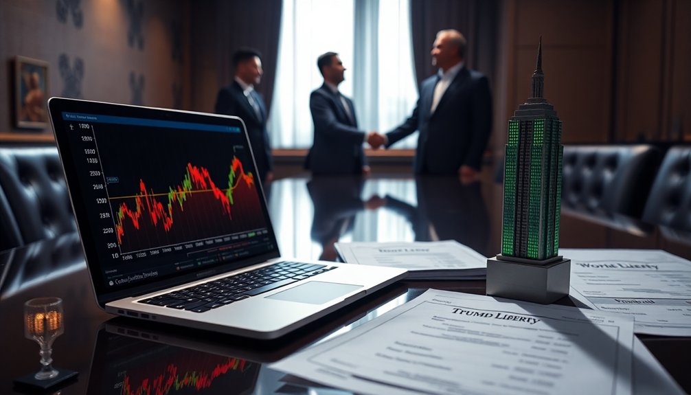 trump linked token loan strategy