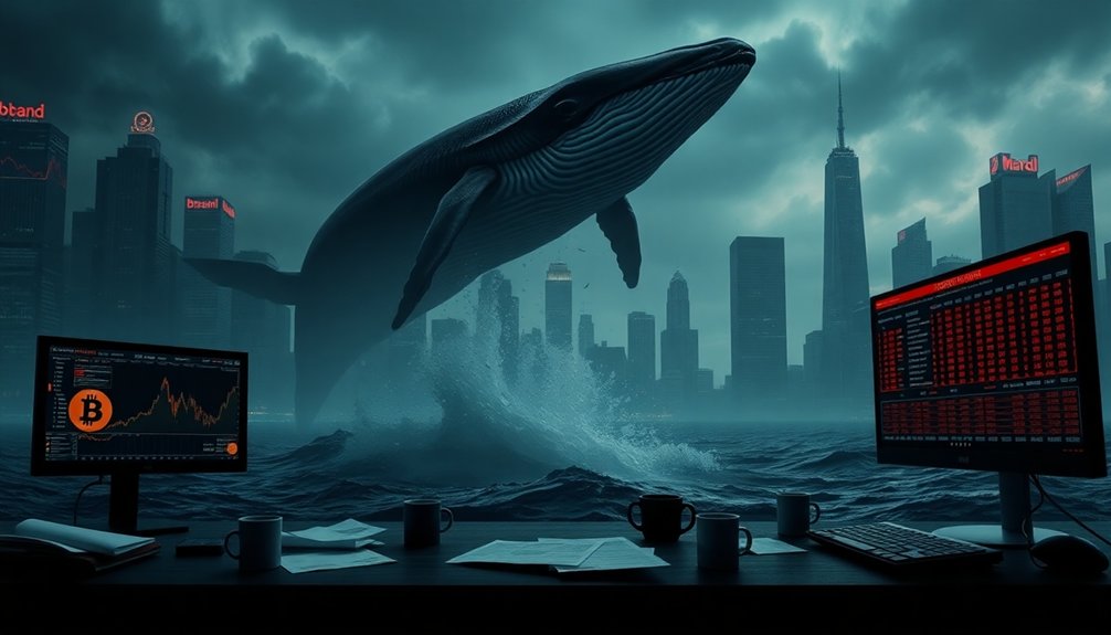 bitcoin whales liquidate exchanges