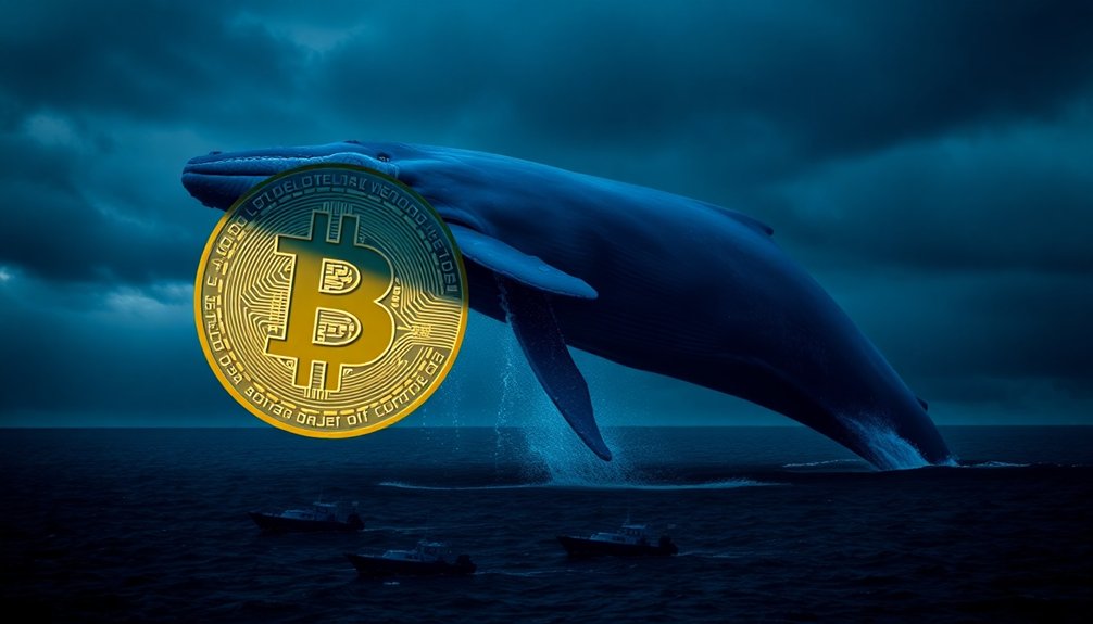whales accumulate bitcoin swiftly