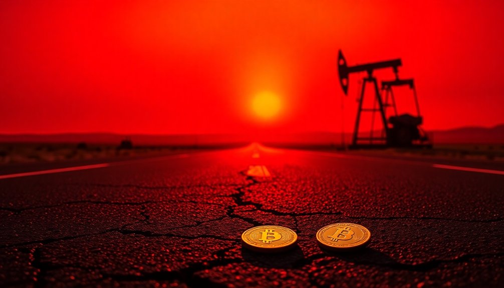 bitcoin rally influenced by oil