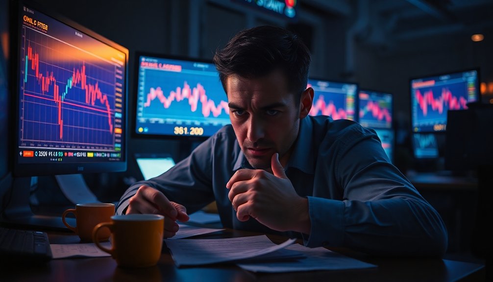 oil volatility affects crypto traders